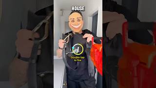 DEFEND THE HOUSE Send the robber flying 😂 comedy [upl. by Enoryt]