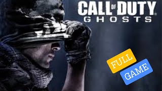 Call of Duty GhostFULL GAME [upl. by Dnarb]