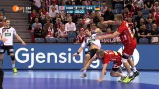 Handball EM 2016 Halbfinale Norwegen  Deutschland komplett ZDF 29012016 [upl. by Elades]