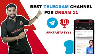 Top Dream11 Telegram Channels  Best Fantasy Telegram Channel Best Dream11 Team Expert dream11 [upl. by Yarezed]