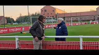 Football Bruno Genesio LOSC avant le match de Ligue des Champions contre la Juventus de Turin [upl. by Chema108]