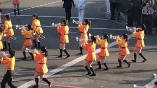 Kyoto Tachibana High School Green Band at the 2018 Rose Parade [upl. by Kirkwood]