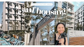 CSUF HOUSING ONampOFF CAMPUS OPTIONS 2023  DORMS SUITES APARTMENTS amp MORE  College Youtube Series [upl. by Tibbs]