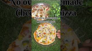 Veg pizzanoovenpizza youtubeshorts homemadepizza food recipe pizza kavyaskitchen [upl. by Reiniar]