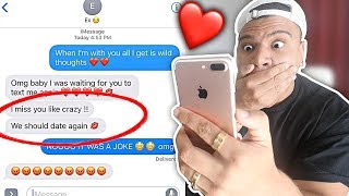 CHEATING PRANK WITH EXGIRLFRIEND BACKFIRES SHE WANTS ME BACK [upl. by Koller]