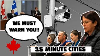 ASTUTE Residents WARN Mayor about 15 Minute Cities [upl. by Nolita889]