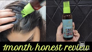 Avimee herbal keshpallav hair oil review1month update [upl. by Delamare]