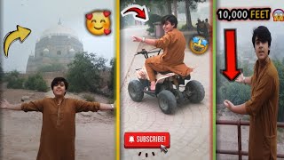 VISIT THE BEAUTY OF MULTAN 😍  RIDING 4 WHEEL CAR  HAMAZ BHAI  trendingfunny [upl. by Arataj918]