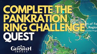 Complete the Pankration Ring Challenge Genshin Impact [upl. by Waterman]