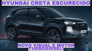 Hyundai Creta Lança Edição Especial Knight com Visual Escurecido e Motores Poderosos [upl. by Charlean]