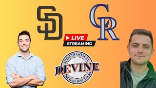 PADRES  ROCKIES GAME 3 STREAM [upl. by Yrtua547]