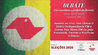 Debate com Candidatos a Prefeito de Barretos  12112020 [upl. by Tewell130]