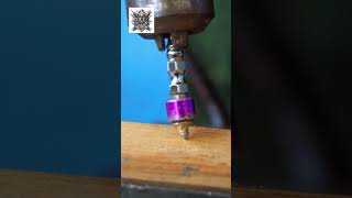 Easy How to make a countersink drill bit shorts feedshorts countersink drillbit woodworking [upl. by Aicirtan48]