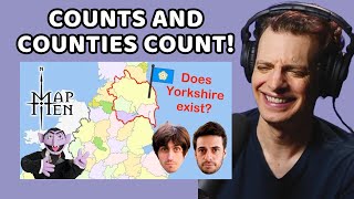 American Reacts to English Counties Explained [upl. by Aramoy]