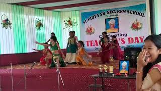 suvidya srsec rem school song thori fursat aajkiraatstree2 [upl. by Haidabej]