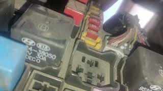 Fixed Hyundai H100 Horn Relay not Working [upl. by Kinzer]