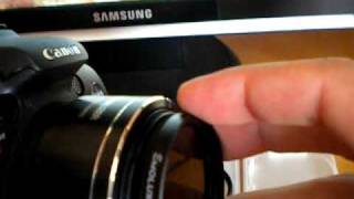 Canon SX1 IS  UV and Polarizer Filter [upl. by Albert118]