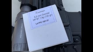 65 Grendel 65x39mm 120gr BTHP Prvi Partizan Review [upl. by Aretina]