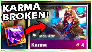 BLIGHTING JEWEL KARMA IS BROKEN  Easy Top 4 with Orn Artifacts  TFT SET 12 [upl. by Ynaittirb]