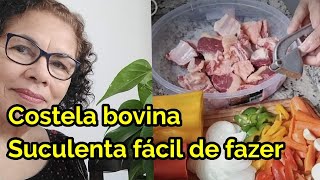 COSTELA BOVINA NA PANELA DE PRESSÃO [upl. by Selmner]