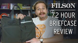 Filson 24 Hour Tin Briefcase Review [upl. by Renba]