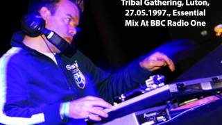 Paul Oakenfold Live At Tribal Gathering Luton 27051997 Essential Mix At BBC Radio 1 [upl. by Arahsat]