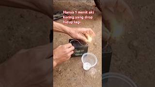 Cara memperbaiki aki kering yang drop [upl. by Annael629]