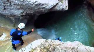 Canyoning proche des Gorges du Verdon le Riolan [upl. by Jackelyn547]