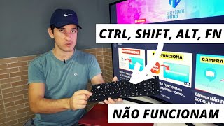 Notebook ACER  Teclas CTRL WINDOWS FN ALT e SHIFT não funcionam como resolver [upl. by Selwyn232]