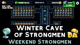 Winter Cave of Strongmen  Weekend Strongmen  Diggys Adventure [upl. by Jahncke]