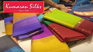 Kumaran silks Diwali 🎇🪔 Silk cotton Tusser Silk chendari cotton sareesTnagar Kumaran silks [upl. by Sorac]