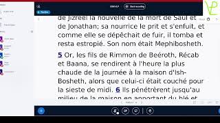 Thème du jour  quot David condamne lassassinat dIshBosheth quot 2 Samuel 4112 [upl. by Conte]