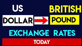 1 USD to GBP  US Dollars to British Pounds Exchange Rate 27 SEP 2024 [upl. by Maurine]