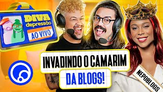 UM DIA DE TRABALHO com Blogueirinha  Diva Depressão Ao Vivo na DiaTV [upl. by Guglielma]