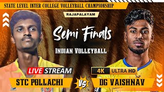 SEMI FINALS  DG VAISHNAV Vs STC POLLACHI  LIVE  RAJAPALAYAM [upl. by Aral305]