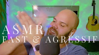 ⚡FAST amp AGRESSIF⚡  Suis mes instructions ASMR ÉNERGISANT son saturé taping bruits de bouche [upl. by Easlehc]