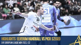 HIGHLIGHTS  Elverum Handball vs Pick Szeged  Round 13  EHF Champions League 202122 [upl. by Ahsyt]