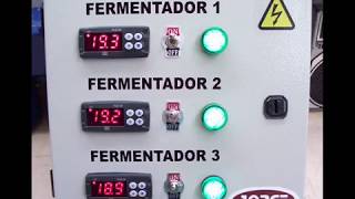 Fermentador de cerveza con 3 equipos video magico [upl. by Ploss737]