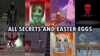 All Secrets amp Easter Eggs in Spookys Jump Scare Mansion [upl. by Enelahs]