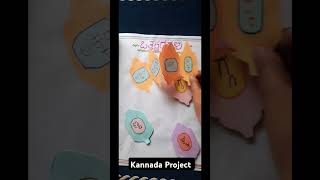 Kannada projectpetals designeasy attractivekannada words [upl. by Anaid]