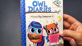 2 💤 OWL DIARIES Evas Big Sleepover by Rebecca Elliott kidsreadaloud readingbooksaloud [upl. by Ajnot396]