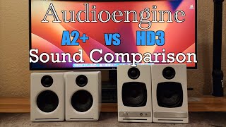 Audioengine A2 vs HD3  Sound Comparison [upl. by Mccandless]