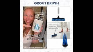 Norwex Grout Brush Attachment for the Mop System [upl. by Daveen]