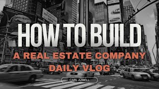 Starting a Real Estate Company Video 1 [upl. by Natloz]