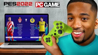 Pes 17 patch Efootball 2022  Gameplay  PC 8gb ram [upl. by Norted857]