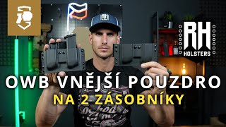 OWB  vnější kydexové pouzdro na 2 zásobníky  RH Holsters [upl. by Aibat544]