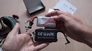 Gaoneng 3000mAh battery for Fatshark goggles [upl. by Divd]