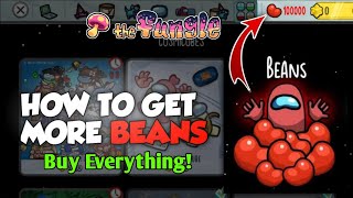 Among Us Secret tricks to get More beans 🫘 amp Buy everything [upl. by Nednal]