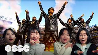 KOREANS REACT TO SUPER BOWL HALFTIME SHOW  𝙊𝙎𝙎𝘾 [upl. by Dorotea791]