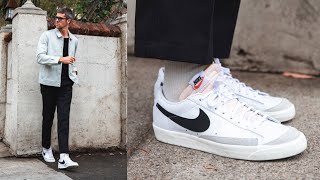 How to Style Nike Blazer Low  Outfit Ideas [upl. by Rojas]